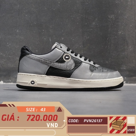 Nike Air Force 1 Low 'Silver Snake' - DJ6033-001 - Size 43 - GIÀY 2HAND CHÍNH HÃNG PVN26137