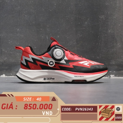 Fila Tecno Colorgy BOA Red Black - K15B312103FFB - Size 40 - GIÀY 2HAND CHÍNH HÃNG PVN26343