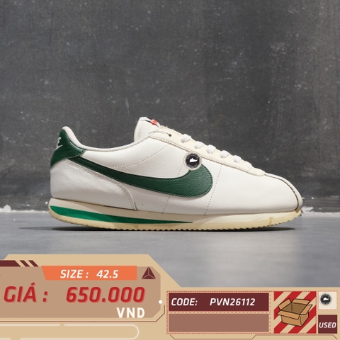 Nike Cortez 'Sail Gorge Green' - DN1791-101 - Size 42.5 - GIÀY 2HAND CHÍNH HÃNG PVN26112