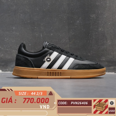 Adidas Gradas Core Black Gum - FX9305 - Size 44 2/3 - GIÀY 2HAND CHÍNH HÃNG PVN26406