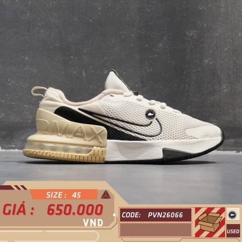Nike Air Max Alpha Trainer 6 Sail Black - FQ1833-100 - Size 45 - GIÀY 2HAND CHÍNH HÃNG PVN26066