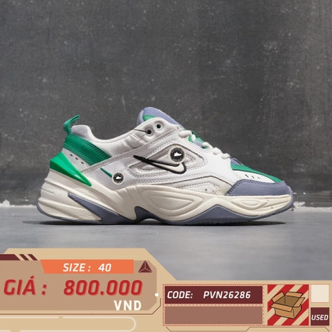 Nike M2K Tekno Platinum Tint Sail Lucid Green - AV4789-009 - Size 40 - GIÀY 2HAND CHÍNH HÃNG PVN26286