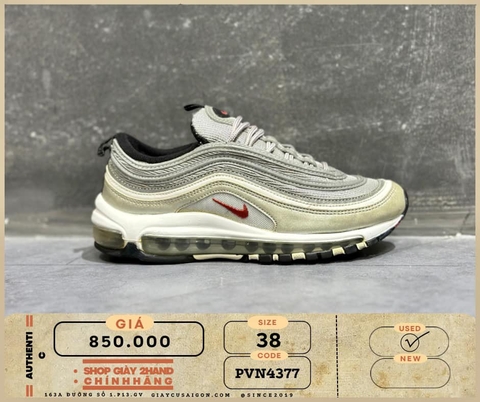 Giày 2hand Nike Air Max 97 Silver Bullet 885691 100
