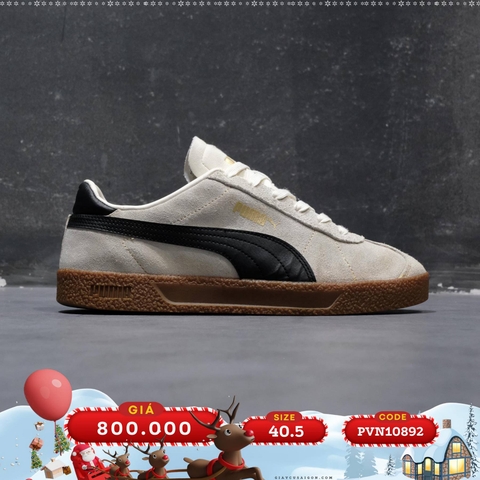 PUMA Club 'Marshmallow Gum' 381111-08 SIZE 40.5 PVN10892