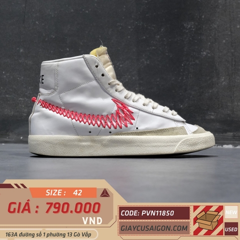 2hand giày NIKE BLAZER MID 77 VINTAGE DOUBLE ZIG ZAG STITCHED SWOOSH DD8489-161 SIZE 42 PVN11850