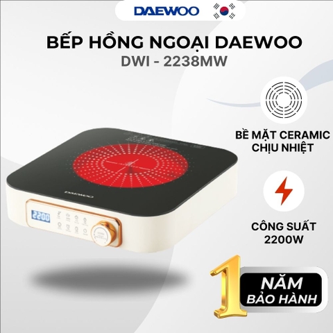[Urbox] Bếp hồng ngoại Daewoo DWI-2238MW