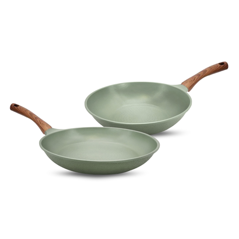 [ƯU ĐÃI THÁNG 6] Chảo Hàn Quốc DLP-28IH/ DLWK-28IH công nghệ đáy từ cao cấp, nhôm đúc nguyên khối, chống dính Titaconia nonstick
