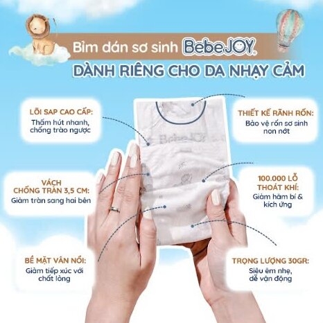 Bỉm sơ sinh có gì khác biệt so với bỉm dán thông thường?