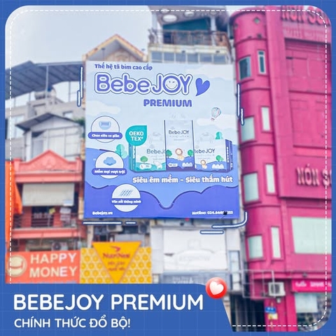 Khởi động chiến dịch tặng 100 set bỉm test BebeJOY Premium tại mỗi điểm bán chính hãng trên khắp Việt Nam