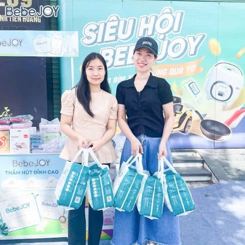 Bỉm BebeJOY có dành cho bé mông to đùi to?