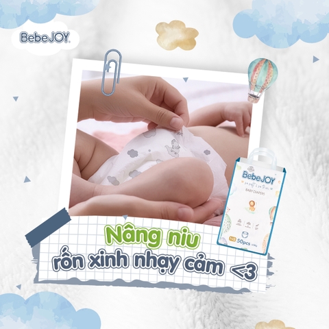 Cách đóng bỉm cho trẻ sơ sinh chưa rụng rốn an toàn mẹ cần biết