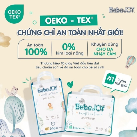 Các chứng chỉ cần quan tâm khi chọn bỉm an toàn cho bé