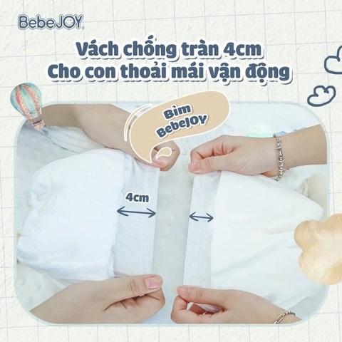 Vách chống tràn là gì? Bỉm BebeJOY có chống tràn tốt như lời đồn?