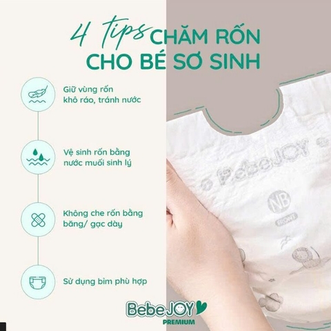 Lý do cần chăm sóc kỹ vùng rốn cho trẻ sơ sinh và những điều mẹ nên biết