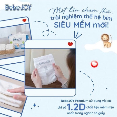 Review bỉm dán sơ sinh BebeJOY Premium mới nhất 2025
