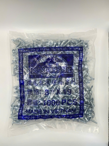 Vít bắn sắt đuôi cá đầu dù Dinosaur (Song Long) vít dù lạnh vít tự khoan đầu dù