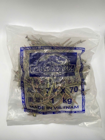 Vít vàng bắn gỗ vít vàng răng thưa vặn gỗ hiệu Dinosaur (Song Long) chuyên dùng bắn gỗ, vặn gỗ