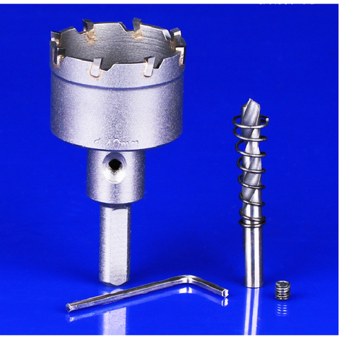 Mũi Khoét Sắt Inox Đầu Hợp Kim TCT Mũi Khoét Đa Năng