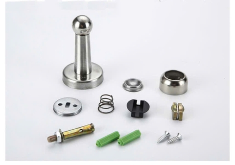 Hít cửa chặn cửa nam châm inox 304 lực hút cực mạnh chốt chặn chống va đập bảo vệ cửa gỗ