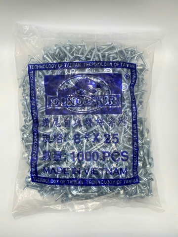 Vít bắn sắt đuôi cá đầu dù Dinosaur (Song Long) vít dù lạnh vít tự khoan đầu dù