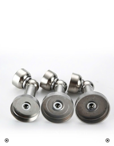 Hít cửa chặn cửa nam châm inox 304 lực hút cực mạnh chốt chặn chống va đập bảo vệ cửa gỗ