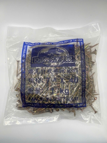 Vít vàng bắn gỗ vít vàng răng thưa vặn gỗ hiệu Dinosaur (Song Long) chuyên dùng bắn gỗ, vặn gỗ