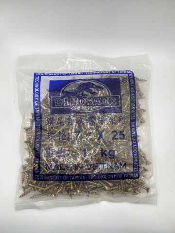 Vít vàng bắn gỗ vít vàng răng thưa vặn gỗ hiệu Dinosaur (Song Long) chuyên dùng bắn gỗ, vặn gỗ