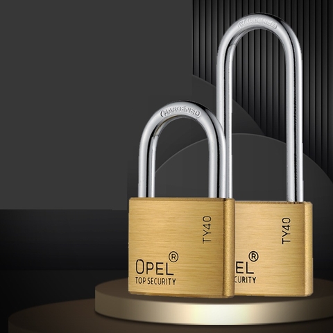 Ổ Khóa Đồng Opel Khóa Bấm 3 Chìa Bầu (Hàng Chính Hãng)