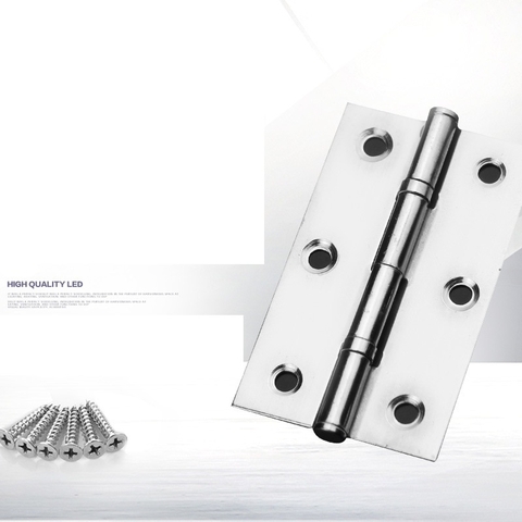 Bản lề bản lề lá inox bản lề của tủ inox có bạc đạn loại dày cao cấp