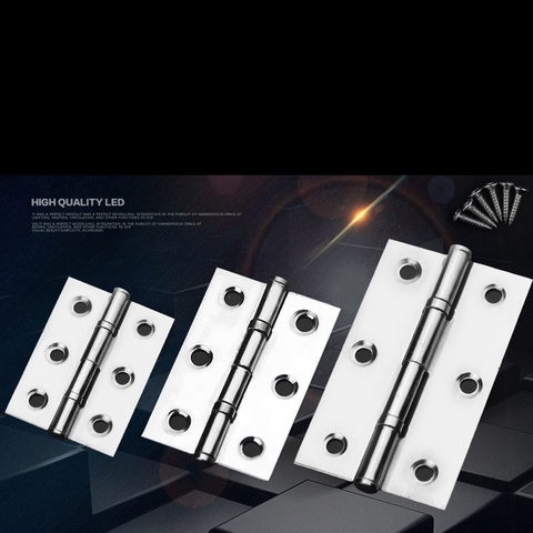 Bản lề bản lề lá inox bản lề của tủ inox có bạc đạn loại dày cao cấp