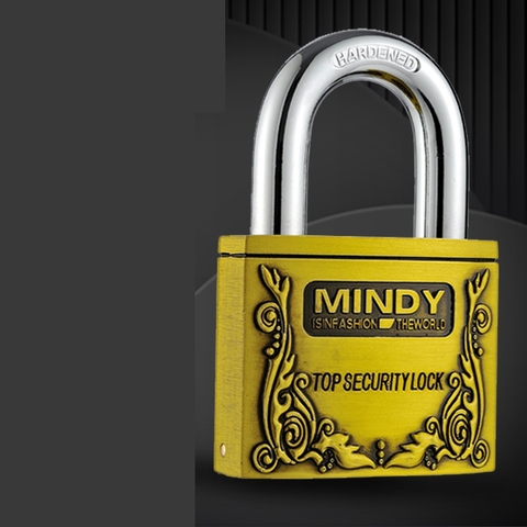 Ổ KHÓA MINDY (THÉP, 4 CHÌA TRÒN)