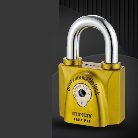 Ổ KHÓA THÂN RỘNG MINDY (HỢP KIM, MÀU RÊU)