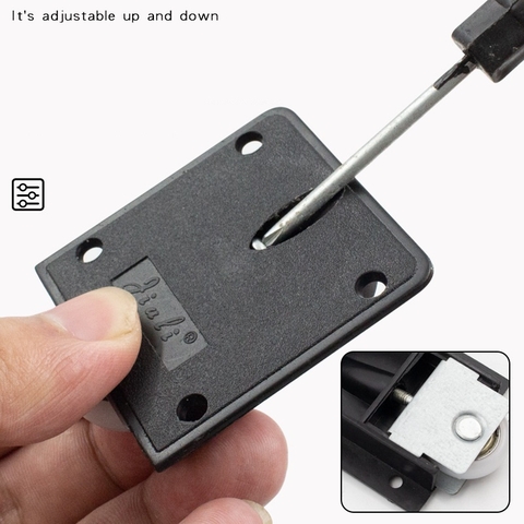 BÁNH XE LÙA TỦ (HỆ U I) NHỰA