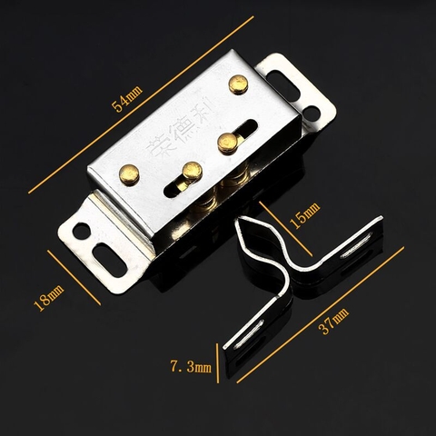 Chốt kẹp Lò Xo Lăn Đôi Bằng Thép Không Gỉ chốt sập cánh tủ