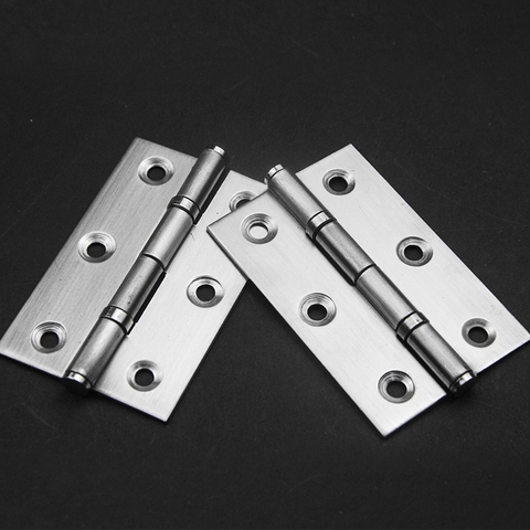 Bản lề bản lề lá inox bản lề của tủ inox có bạc đạn loại dày cao cấp