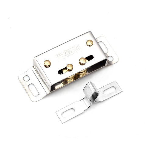 Chốt kẹp Lò Xo Lăn Đôi Bằng Thép Không Gỉ chốt sập cánh tủ