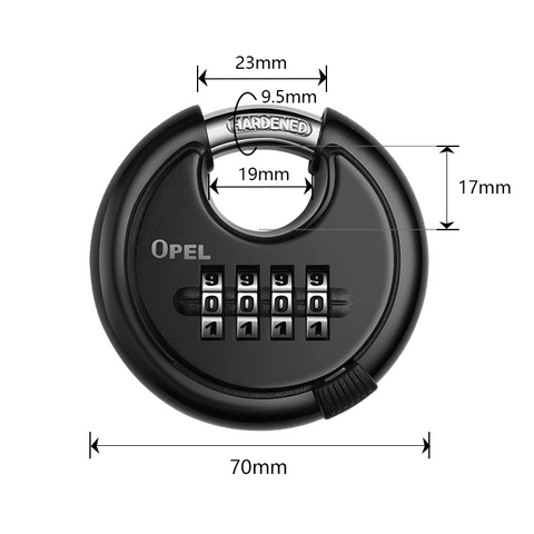 Ổ KHÓA MÃ SỐ (TRƯỚC) OPEL