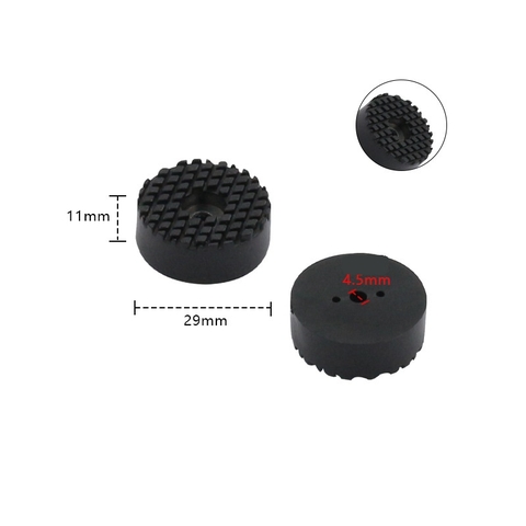 Đế chân Cao Su hình tròn hình vuông Lót chân bàn ghế tủ nội thất chống sốc chống trượt