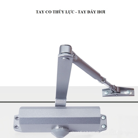 Tay co thủy lực tay hơi đẩy cửa co giữ cửa tay đẩy hơi chống gió đẩy của.