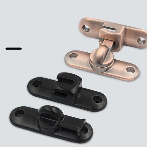 Chốt khóa cửa lùa, khóa cửa trượt đa năng 90°180°, chốt vặn đa năng