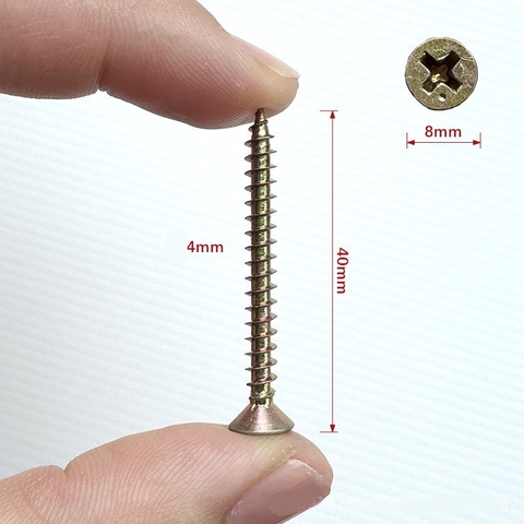 Vít vàng bắn gỗ vít vàng răng thưa vặn gỗ hiệu Dinosaur (Song Long) chuyên dùng bắn gỗ, vặn gỗ