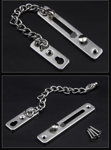 Chốt cửa dây xích an toàn cho phòng ngủ tạo khe hở khi mở cửa