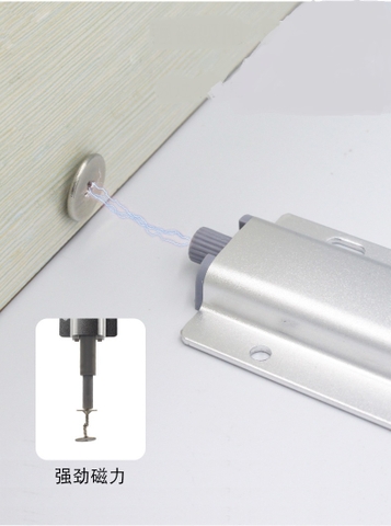 Dụng Cụ Nhấn Mở Tủ Hít Cánh Tủ Nam Châm Inox,Chốt Nút Hít Nam Châm Nhấn Nhả Mở Cửa