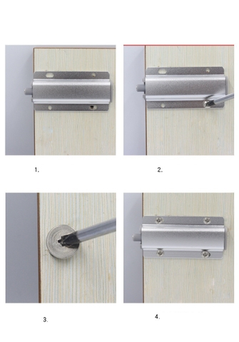 Dụng Cụ Nhấn Mở Tủ Hít Cánh Tủ Nam Châm Inox,Chốt Nút Hít Nam Châm Nhấn Nhả Mở Cửa