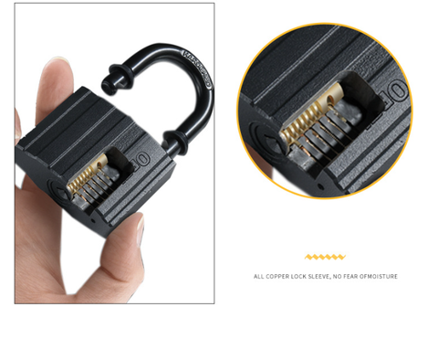 Ổ Khóa Opel Đen Có Ron Chống Nước Khóa Bấm 3-5 Chìa Bầu (Hàng Chính Hãng)