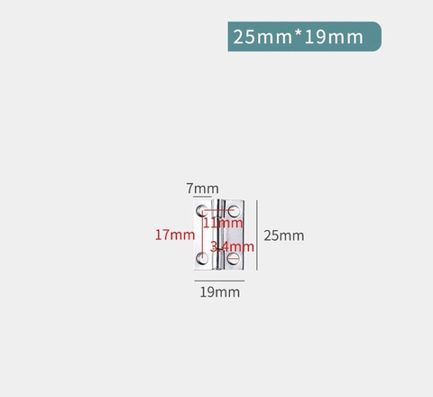 Bản lề bản lề lá inox bản lề của tủ inox loại dày cao cấp