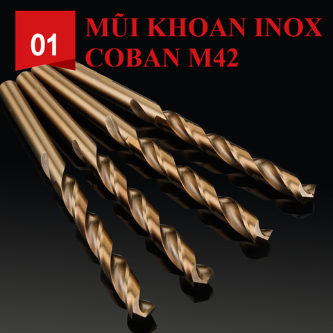 Mũi Khoan Inox Thép Mũi Khoan Coban M42
