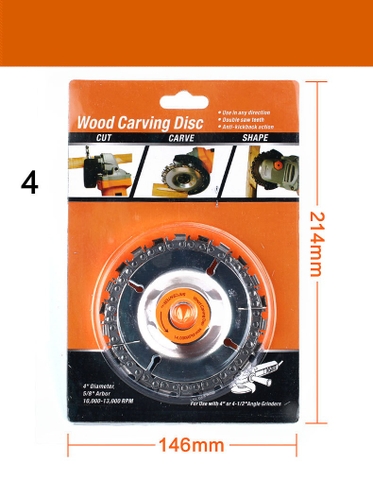 ĐĨA CƯA XÍCH GẮN MÁY MÀI