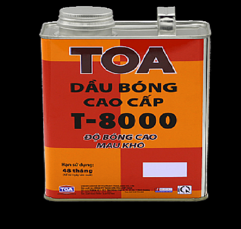 DẦU BÓNG CAO CẤP TOA T-8000