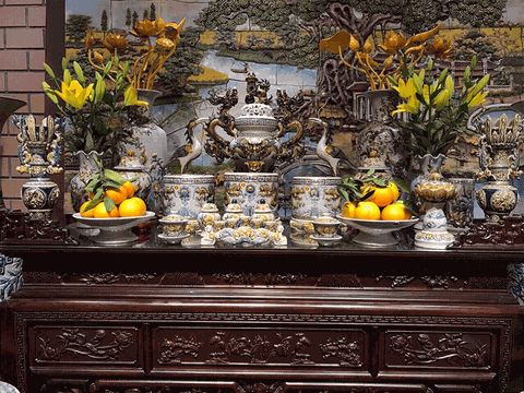 Nên bài trí bàn thờ thế nào thì chuẩn thước Lỗ Ban